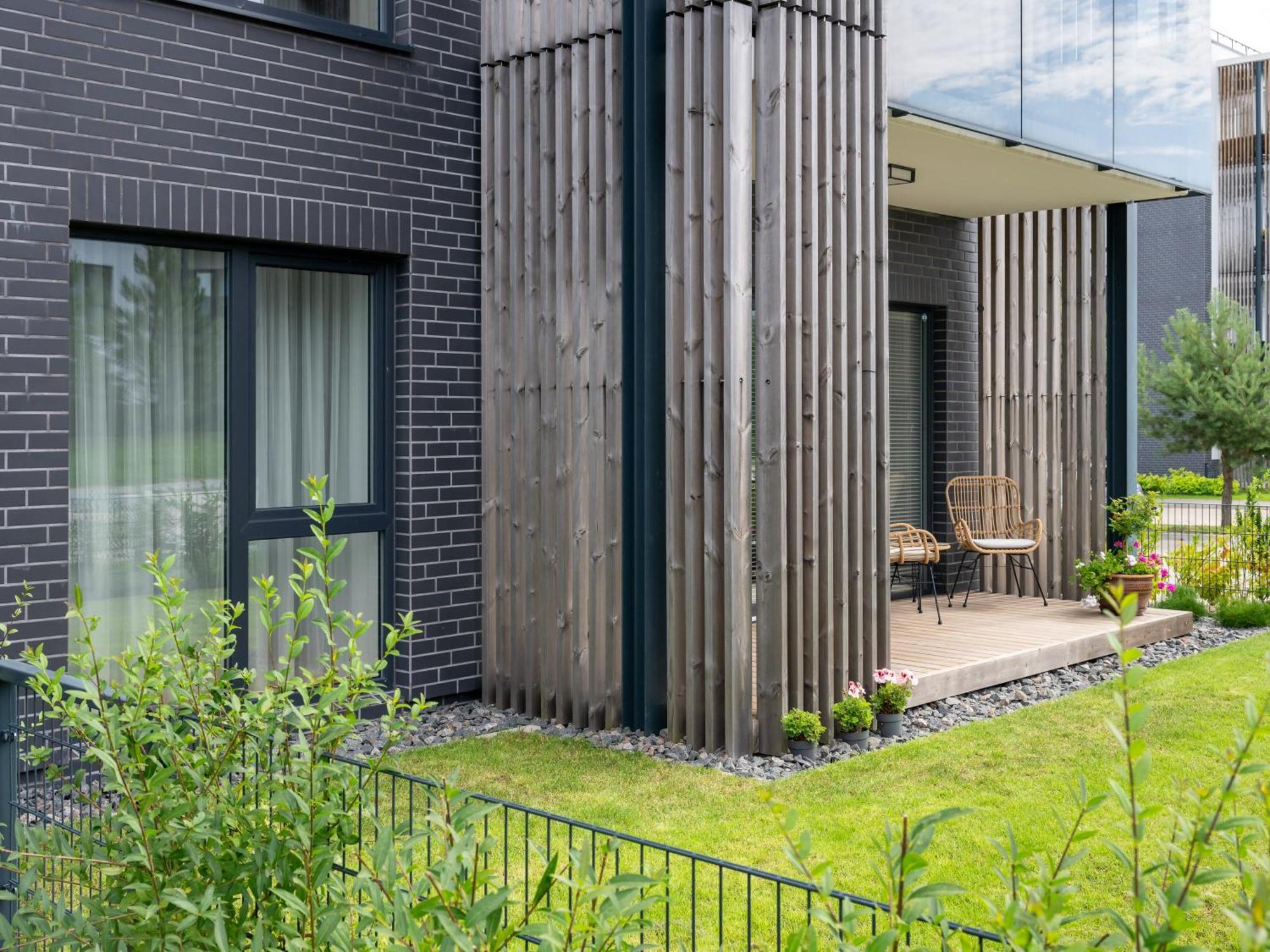 D33 Vilnius - Brand New Luxury Apartment With Terrace, Garden, Ac And Parking Esterno foto