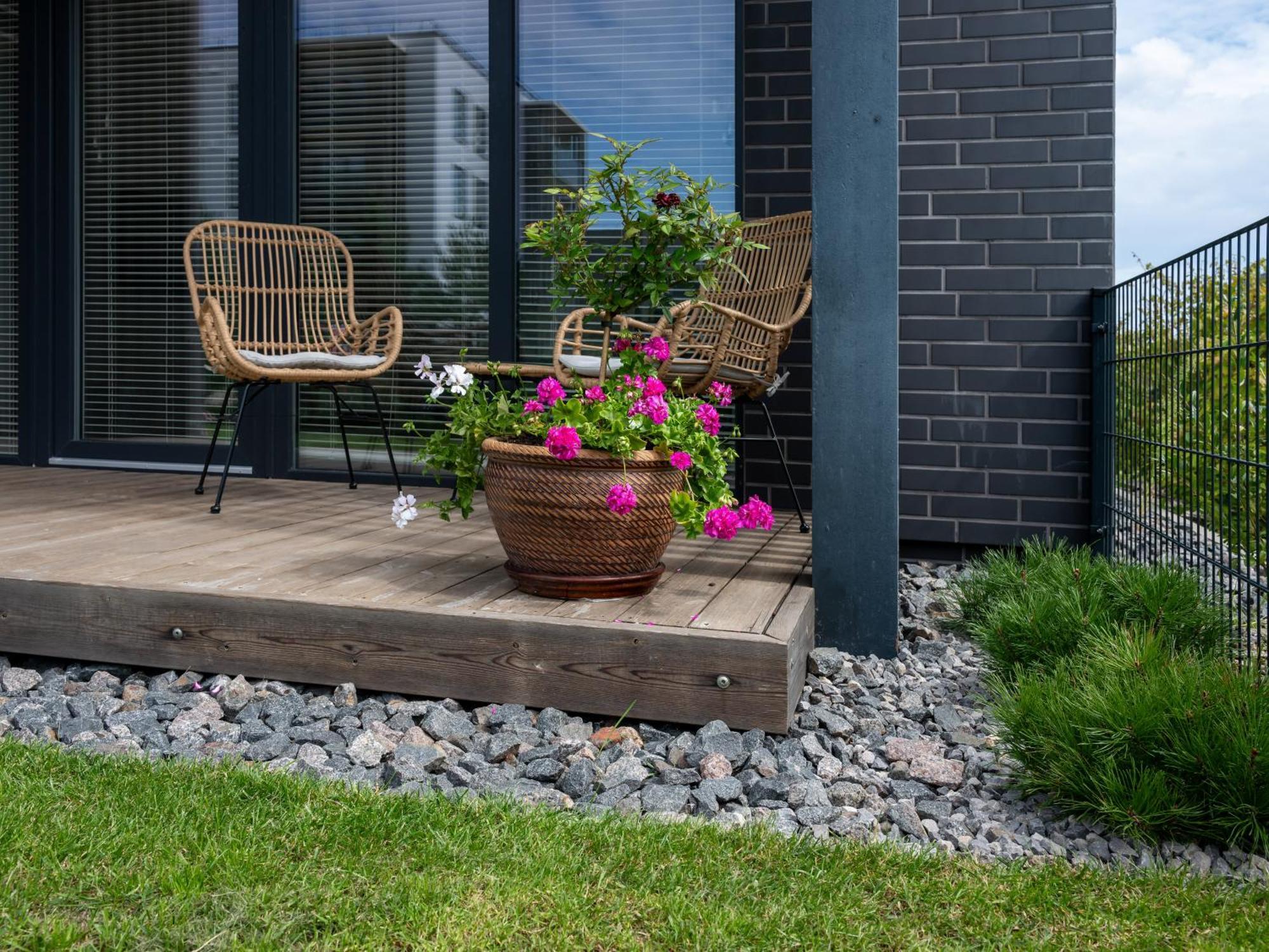 D33 Vilnius - Brand New Luxury Apartment With Terrace, Garden, Ac And Parking Esterno foto